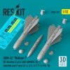 RESKIT RS32-0532 AGM-62 Walleye I ER missiles (2 pcs) with AN/AWG-16 data link pod (1 pcs) (A-4, A-6, A-7, F-4, F/A-18) (3D Printed) (1/32)